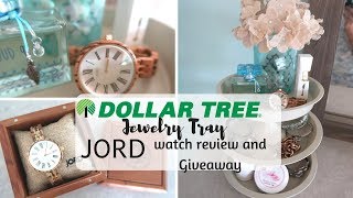 Thanks everyone for watching. i hope you enjoyed this dollar tree diy
along with showing beautiful wooden watch by jord. giveaway link it
below. giveawa...