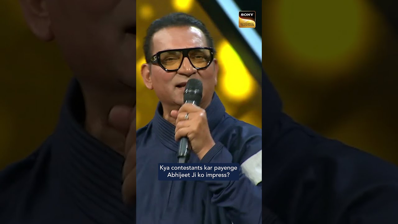 Abhijeet जी तो सारे performances बारीकी से परखने वाले है 🙌 #IndianIdol #AbhijeetBhattacharya #Shorts