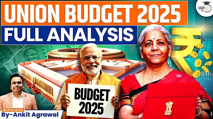 Budget 2025 | Union Budget 2025-26 Complete Analysis By Ankit Agrawal