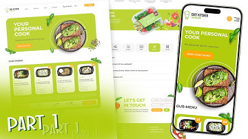 Responsive landing page - FOOD "Chef Kitchen" - HTML/CSS/JS - PART 1 (Адаптивная верстка сайта)