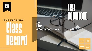New Normal eClass Record for SHS Free Download and Tutorial 2020