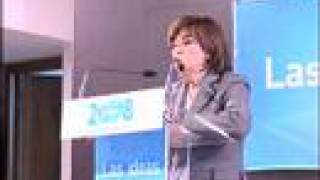 Acto de la alcaldesa de Lizarza en Zamora 16 de febrero