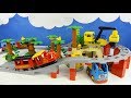 Строим из Lego Duplo, Lego Duplo New Train, Steam Train, Train Bridge and Tracks, Stone Quarry.