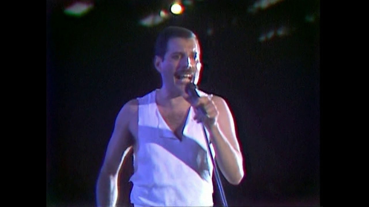 Another One Bites The Dust Live Wembley