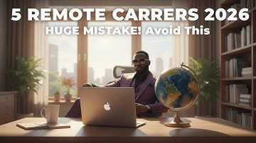 Top 5 Untapped Remote Careers for 2026 📱