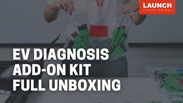 Unboxing EV Diagnosis Add-on Kit | LAUNCH