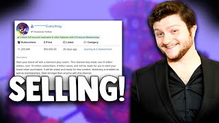 SkyDoesMinecraft Is Selling His Channel...