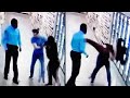 Professional fighter teaches tough guy a lesson