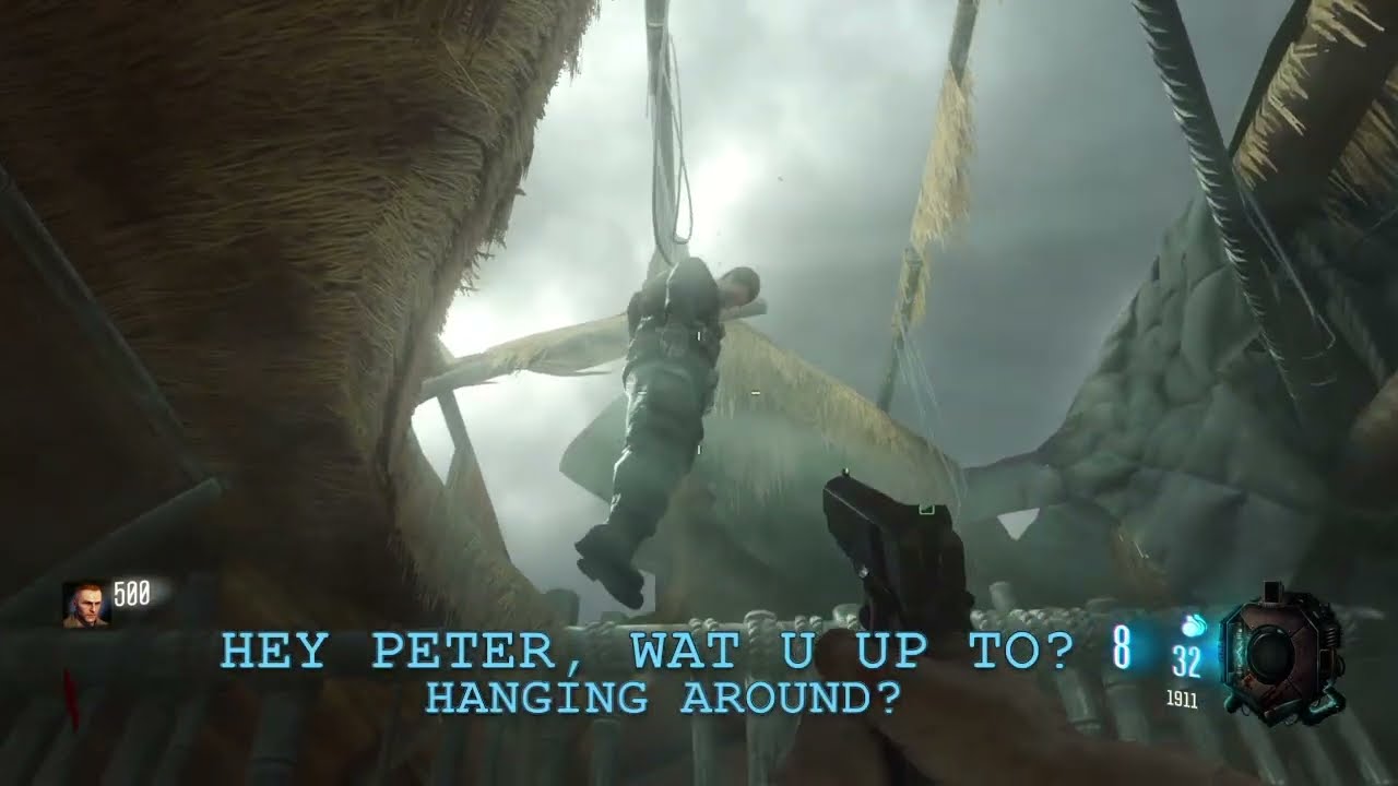 Peter McCain Can Fly on Bo3 | Shi No Numa CoD Zombies