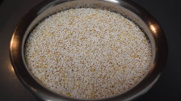 How to pop Amaranth ( Rajgira ) seeds at home  | Very easy to pop Rajgira lahi at home |Ramdana lahi