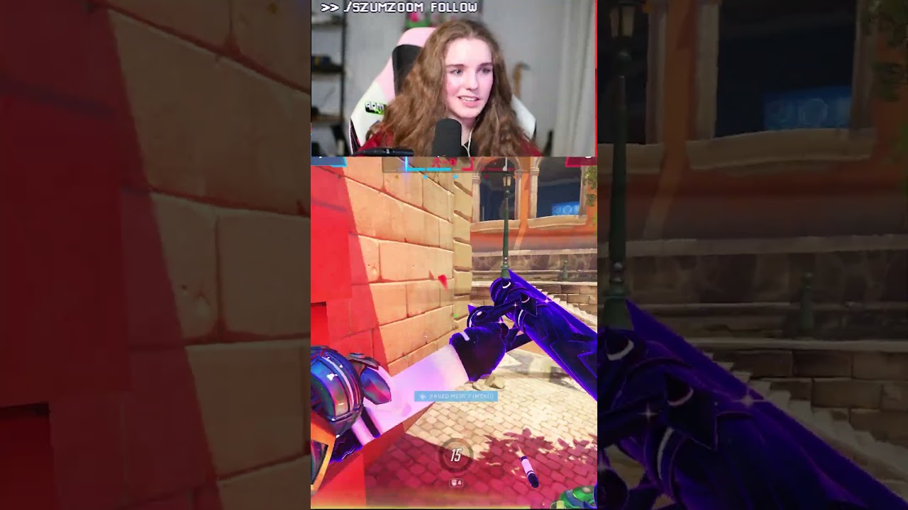 Junker Queen Team Kill :D #overwatch2 #overwatchps #femalegamer #gaming #femalestreamer #twitch