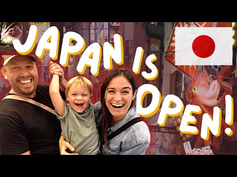 JAPAN IS OPEN! 🇯🇵 (2022 Travel Vlog + Osaka First Impressions)