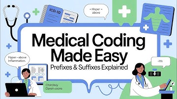 EP #3 Prefixes and Suffixes in Medical Coding  Explained | Medical Terminology for Coders 