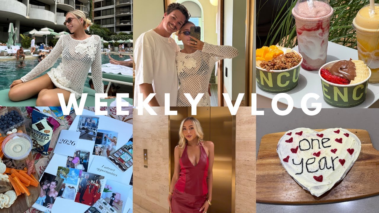 WEEKLY VLOG: First week of the NEW YEAR & my anniversary