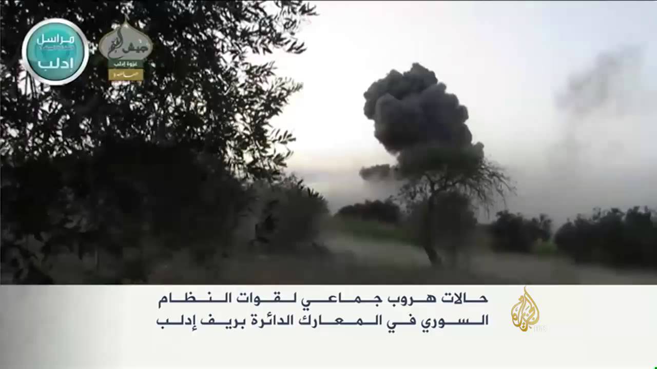 هروب جماعي لقوات النظام السوري من إدلب