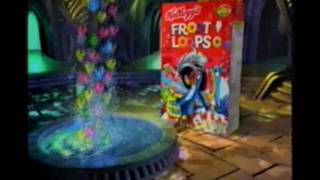 PUBLICIDADES Y TV FROOT LOOPS MALVAVISCOS -Voz Tucán Sam y Locución comercial.