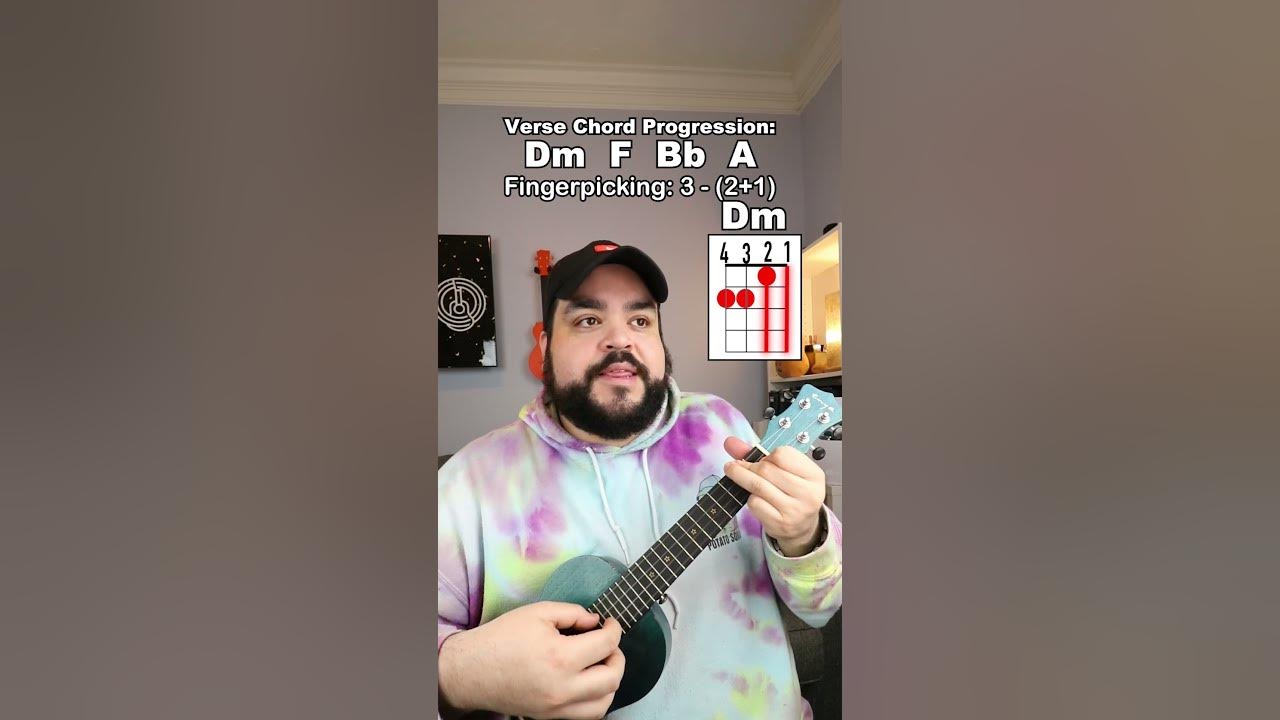 How to play IDGAF BoyWithUke (Ukulele Tutorial) shorts YouTube