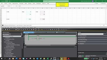 PLC Reporter V3 8 Omron Setting Excel Read and Write to NX102 Windows 10 Sysmac Studio EP 2