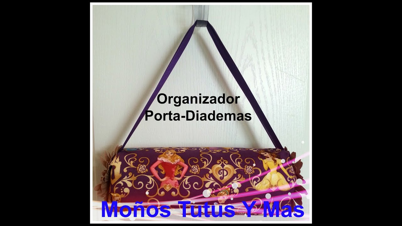 ORGANIZADOR DE DIADEMAS - 2 Opciones En 5 MINUTOS 