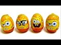 Spongebob Special Surprise Eggs with Toys & Chocolate