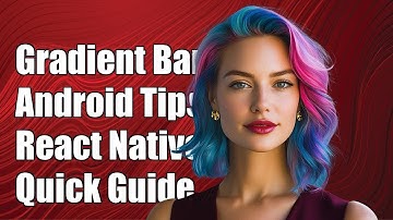 How to Implement Gradient Color in Android Status Bar with React Native