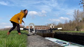 How I do canal locks on my narrowboat as a solo boater