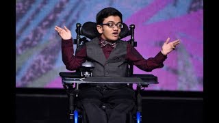 "I Am Not Defined by My Disability!" - Sparsh Shah Inspires at WEDay UN