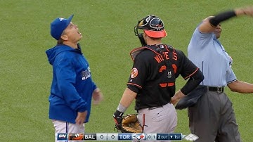 BAL@TOR: Warnings lead to three Blue Jays ejections