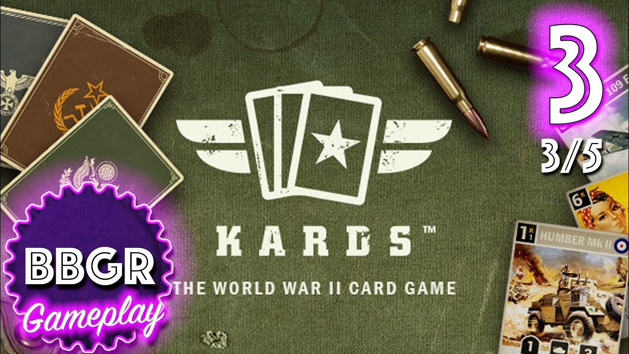 KARDS The WW2 Card Game Review 3/5, Game Play Walkthrough No