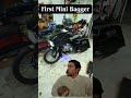 First mini bagger #bagger #custombagger #custombike #harleydavidson #minibike