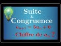 Suite et congruence • deux derniers chiffres de Un • arithmétique •  terminale S spécialité