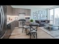 Tour a furnished model convertible at Streeterville's North Water apartments