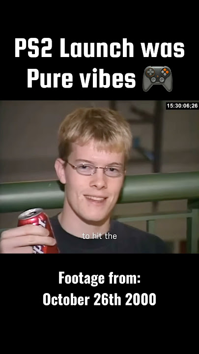 PS2 Launch Day In 2000!