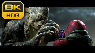 8K HDR | Amazing Spider-Man vs Lizard ᴬᵗᵐᵒˢ