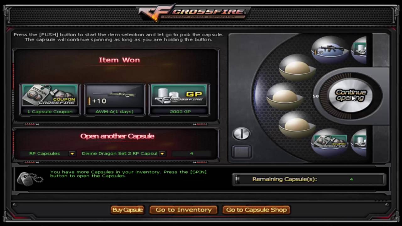 ● CrossFire Europa 2.0 :  Win M82a1-Barret Divine Dragon ☆