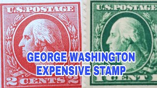 GEORGE WASHINGTON RARE STAMP WORTH MONEY COLLECTION