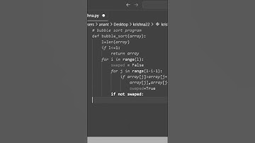 Bubble Sort Algorithm Explained with Animation | C++ & Python