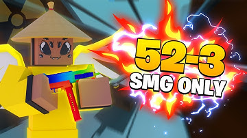 52 KILLS - Smooth SMG Nuke Krunker.io