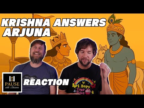 Tired of Overthinking? Krishna Answer To Arjuna | Bhagavad Gita | Pause With Dharma Reaction Video