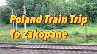 Poland - Going on the train to Zakopane! ( Cinematic )