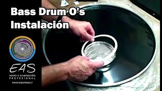 BASS DRUM O'S™ HW 5" Aro Refuerzo Blanco video