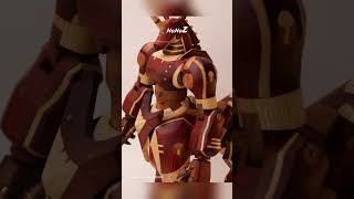 What if traditional woodcraft ventured into the realm of mecha?