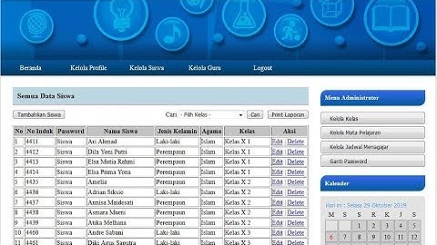 Referensi TA Aplikasi E Learning Berbasis Web