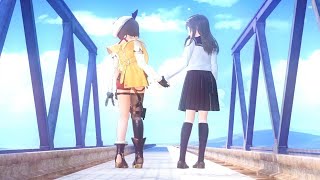 BLUE REFLECTION: Second Light (PC)(English) #39 Hard Mode Shiho True Ending + How to Get it