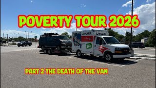 Across the U.S. in a sketchy van part 2/2. The death of the van.