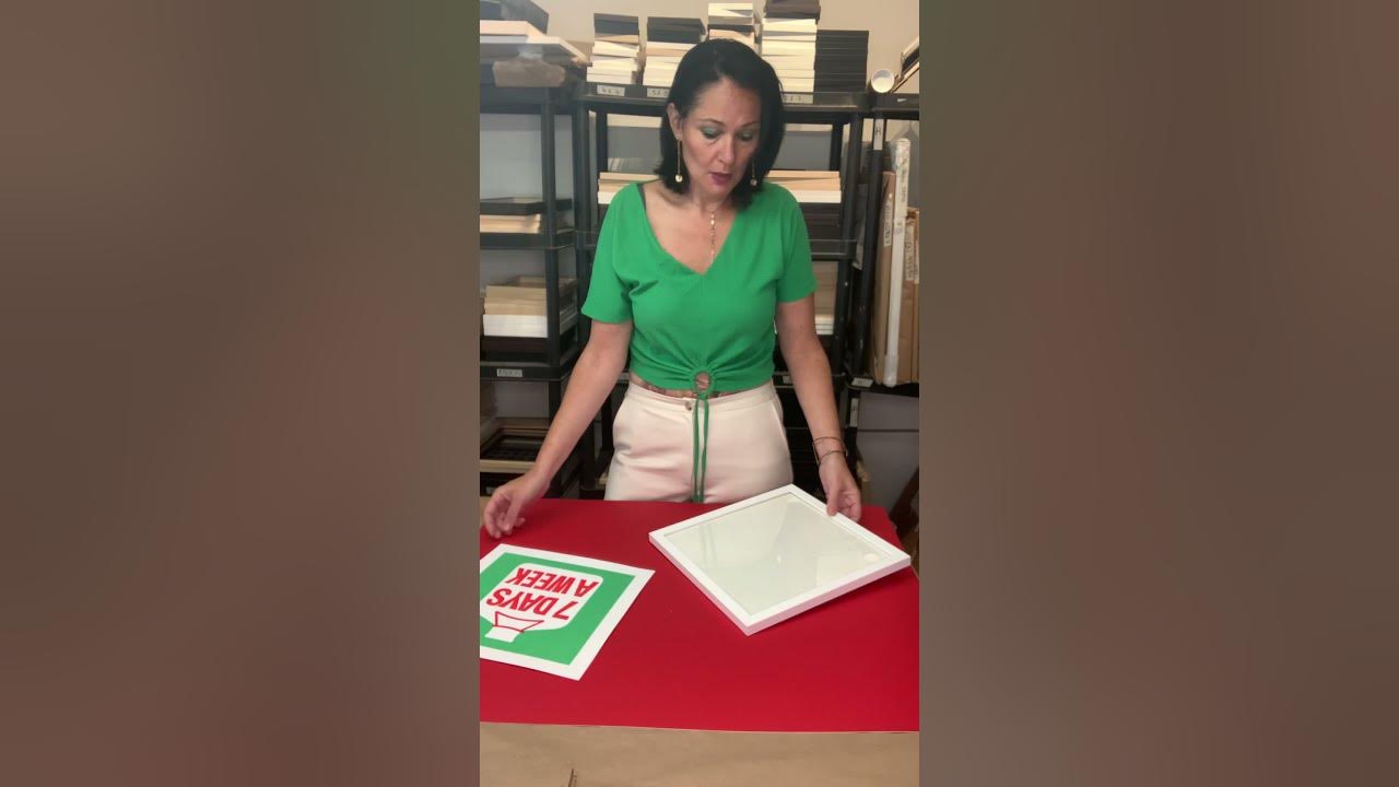 Picture Framing Tutorial 101 How to fit your art in a ready made