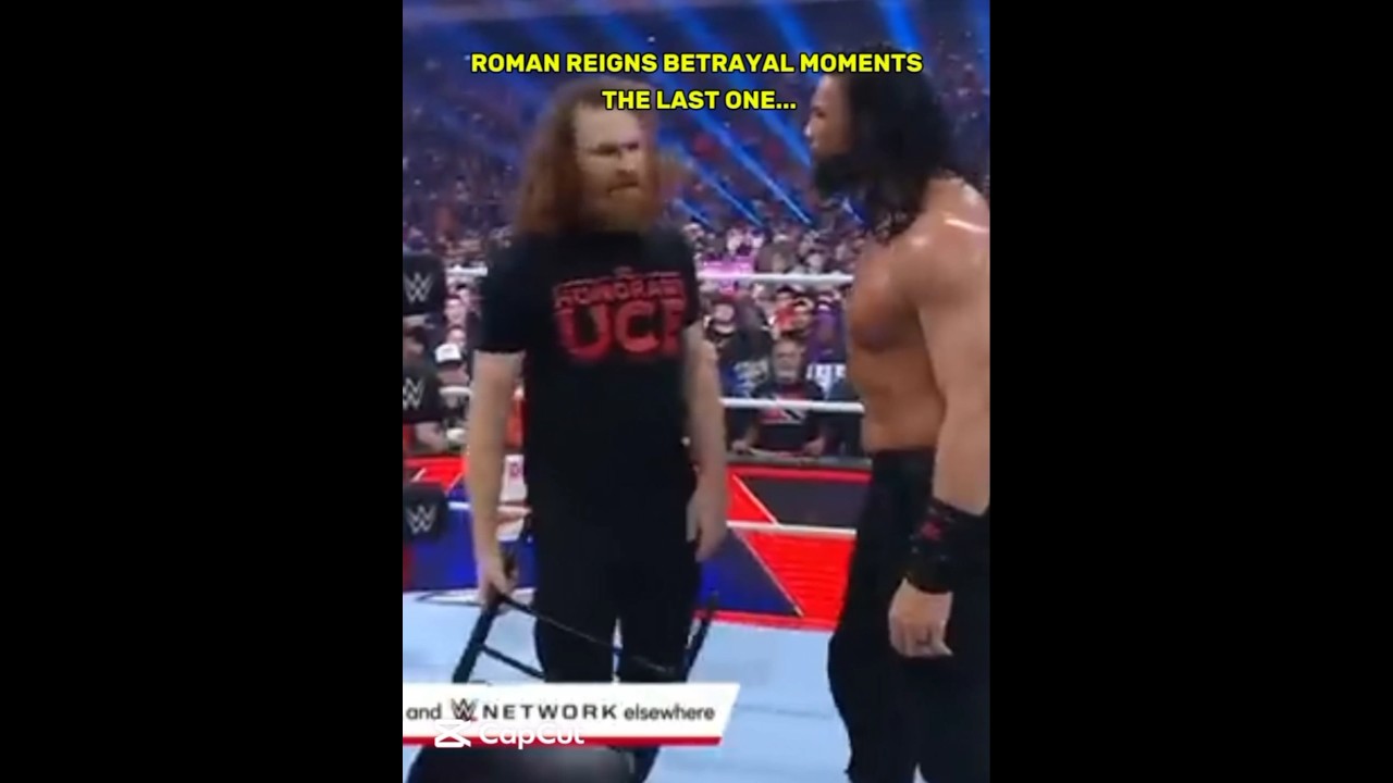 Roman Reigns Betrayal Moments 🥲 