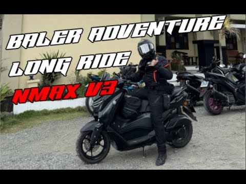 Long ride to Baler Aurora - Surfing and adventure - NMAX V3