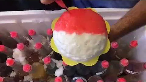WoW! Fresh shave ice on the water - DayDayNews