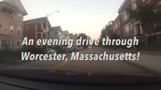 Driving Through Worcester, Massachusetts